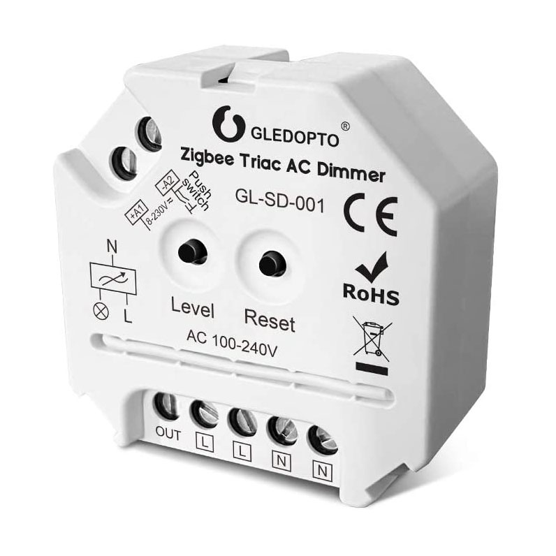 Zigbee 3.0 Triac AC Dimmer GL-SD-001 Zigbee 3.0 Triac AC Dimmer GL-SD-001